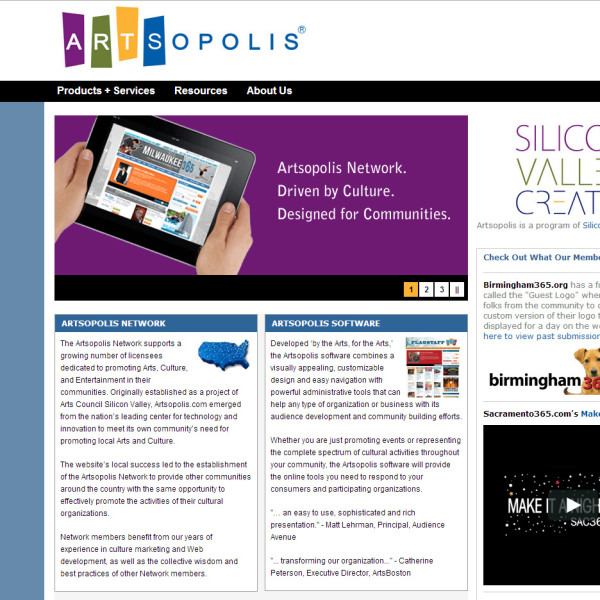 Artspolis site design by Ocean5 Artspolis site design by Ocean5