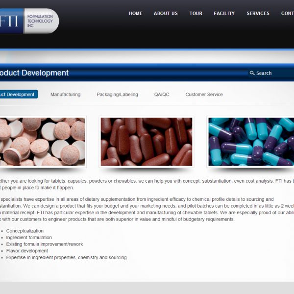 FTI interactive site design by Ocean5 FTI interactive site design by Ocean5