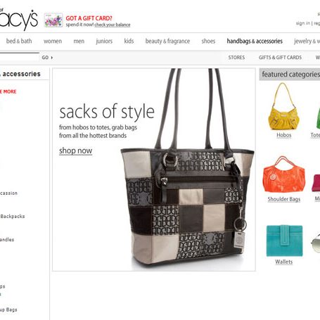 Macys product page design by Ocean5 Macys product page design by Ocean5