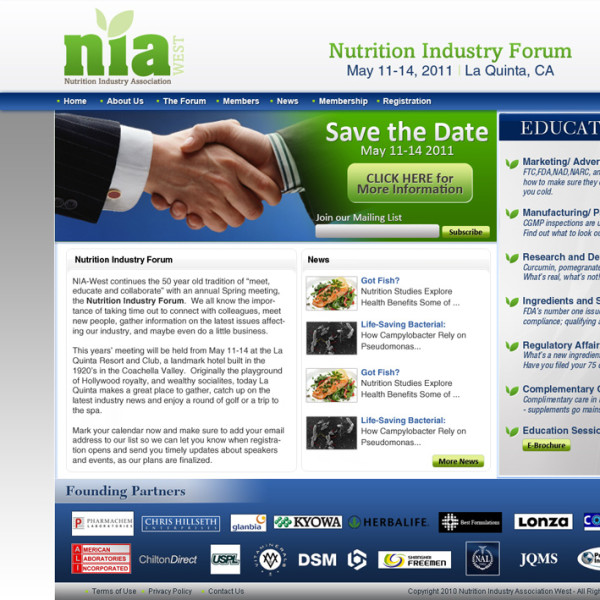 NIA site design by Ocean5 NIA site design by Ocean5