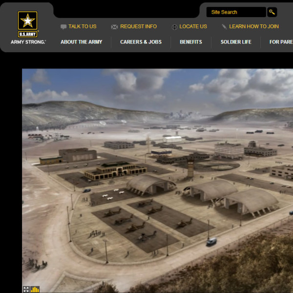 US Army Go Now interactive base by Ocean5 US Army Go Now interactive base by Ocean5