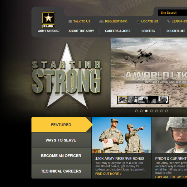 US Army virtual world intro US Army virtual world intro