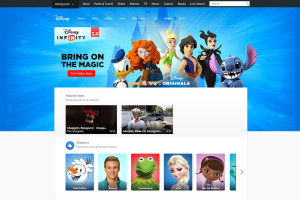 Disney Homepage Design by Ocean5