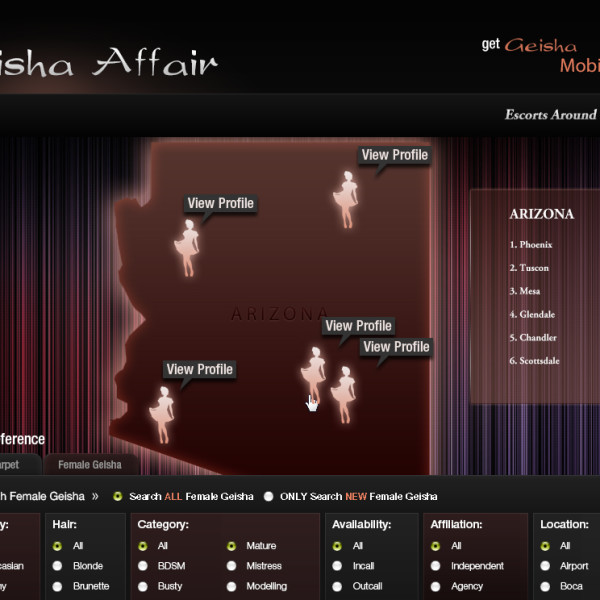 Geisha Affair full search design by Ocean5 Geisha Affair full search design by Ocean5