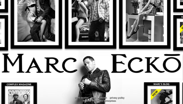 Marc Ecko interactive site design by Ocean5