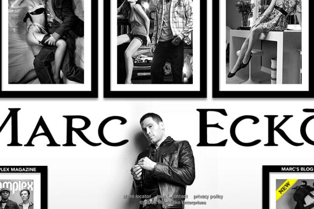 Marc Ecko interactive site design by Ocean5