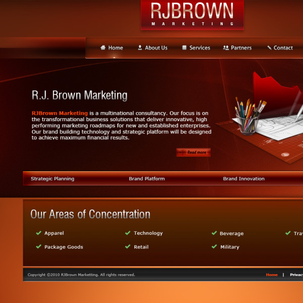 RJ Brown site design by Ocean5 RJ Brown site design by Ocean5