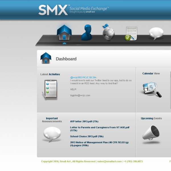 SMX site design by Ocean5