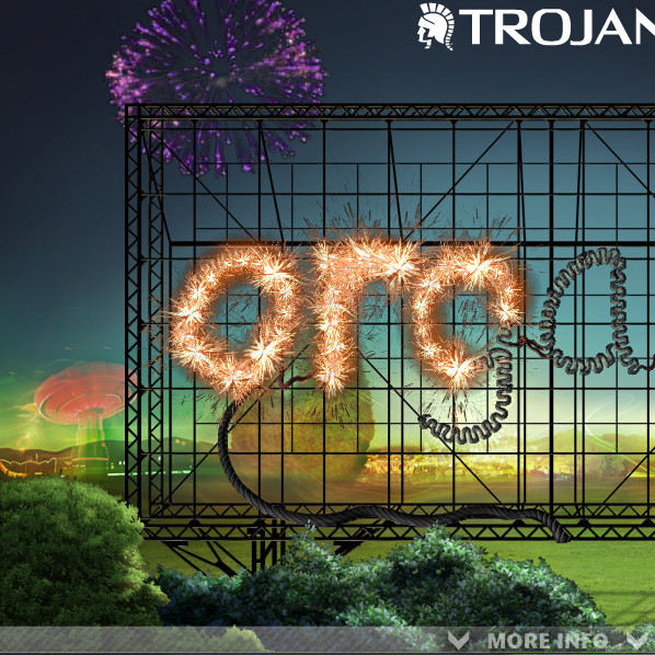 Trojan orgasm billboard Ad design by Ocean5