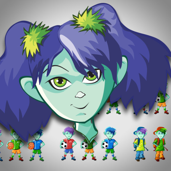 Wise Health Kids character illustration by Ocean5 Wise Health Kids character illustration by Ocean5